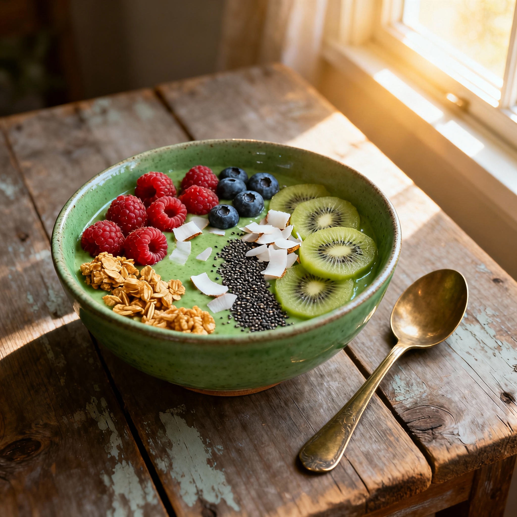 Rise & Shine Green Power Smoothie Bowl